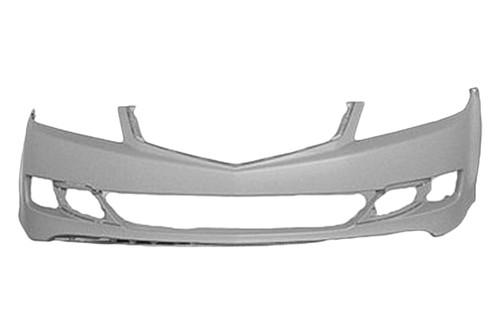 Replace ac1000156 - 06-08 acura tsx front bumper cover factory oe style