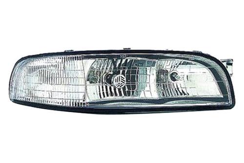 Replace gm2503158v - 97-99 buick le sabre front rh headlight assembly