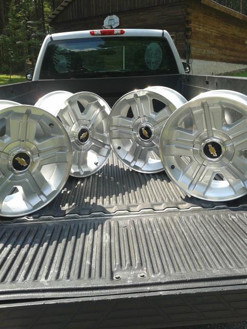 18" factory chevy rims