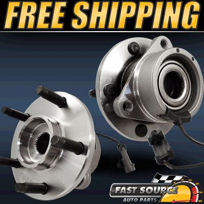 2 new front left & right wheel hub and bearing assembly pair f241206