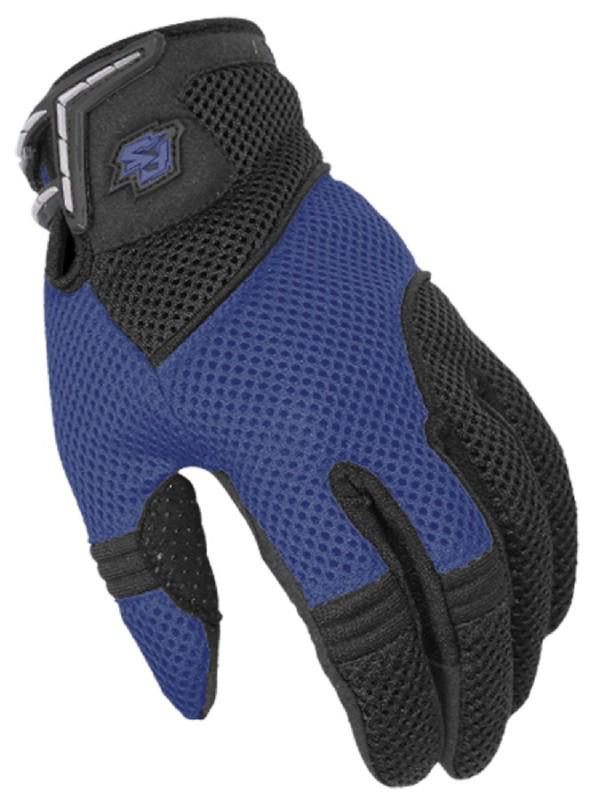 Fieldsheer ti air mesh 2.0 blue medium mesh motorcycle riding gloves med md m