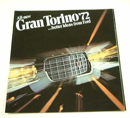 1972 72 ford gran torino brochure torino gran torino sport