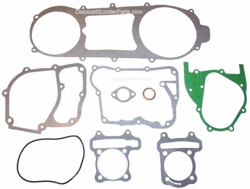 Gasket set for gy6 150cc 4 stroke atv, scooter engine - long engine