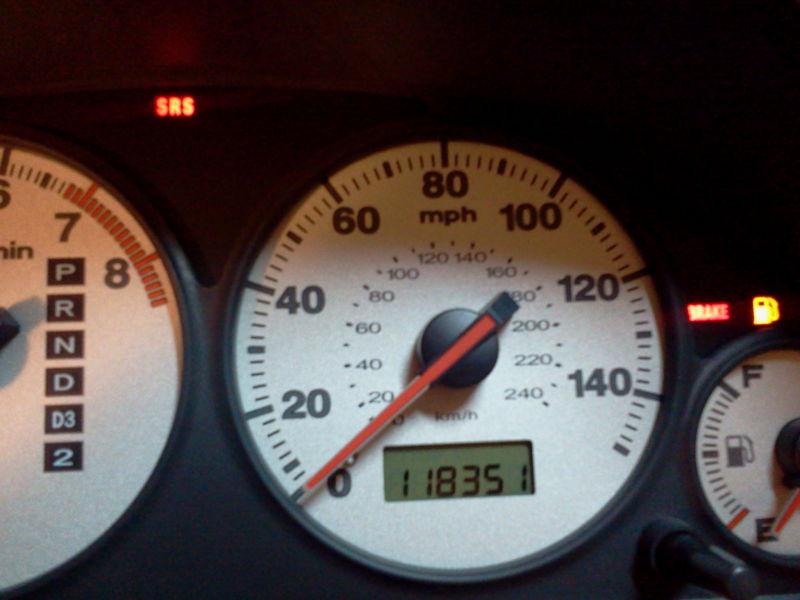 01-02 honda civic speedometer cluster automatic 118k miles all models