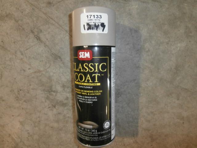 Sem color coat flexible coating spray paint 17133 gmc light neutral 12 oz m662