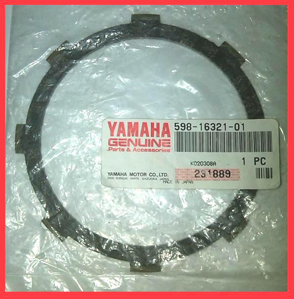 Nos yamaha yz80 dt100 ttr125 clutch friction plate rt100 rd125 xt125 rd ttr 125 