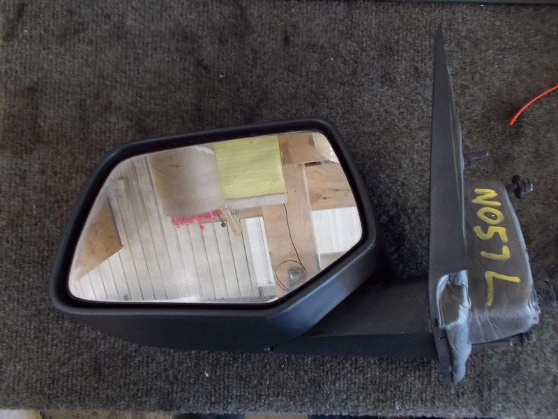 Ford escape l door mirror power; w/o heated glass; l., black molded-in-color c
