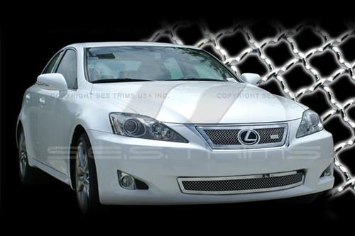 Ses trims ti-mg-199a/b 2009 lexus is billet grille mesh grill chromed