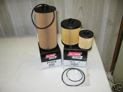 2003 to 2007 ford 6.0  powerstroke fuel and oil filters
