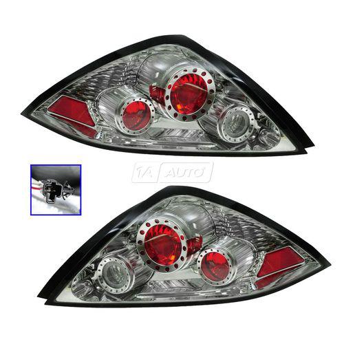 03-05 honda accord coupe performance chrome altezza style tail lamp light pair