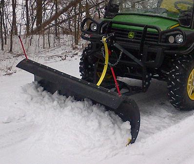 Snowbear 324-110 personal snow plow with 72" blade for utv with receiver hitch