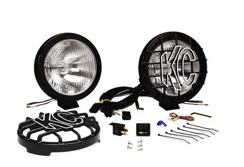 Kc hilites rally 800 series lights 130w round 8.25" dia clear lens 803