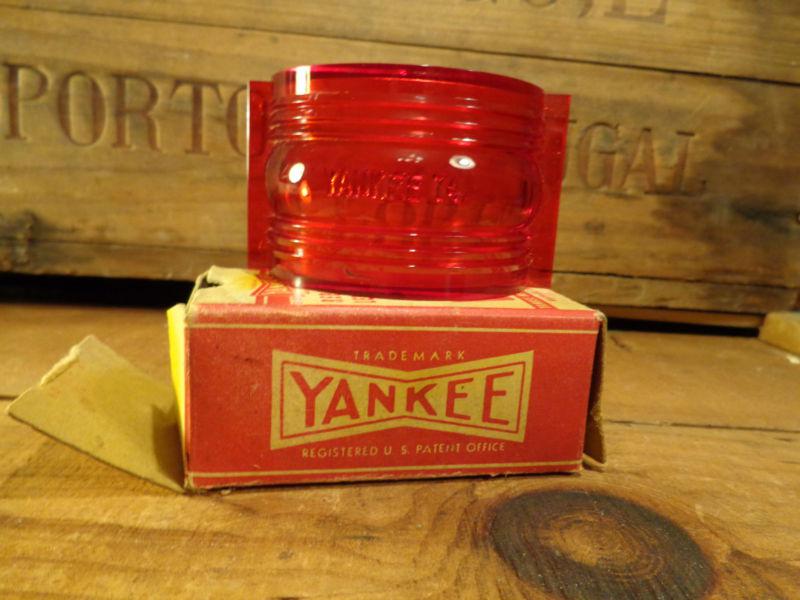 Vintage yankee metal products corp. lens replacement red 74 no. 4702 red nos