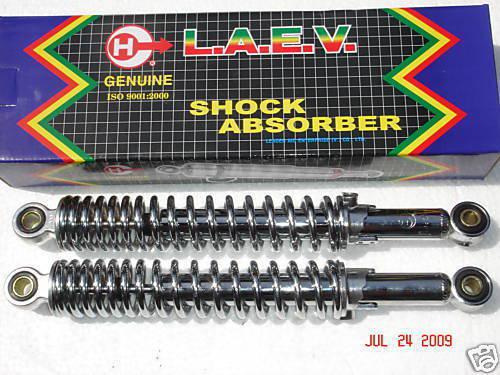 Honda s90 ct90 trail90  a pair of brand new chrome rear shock absorber