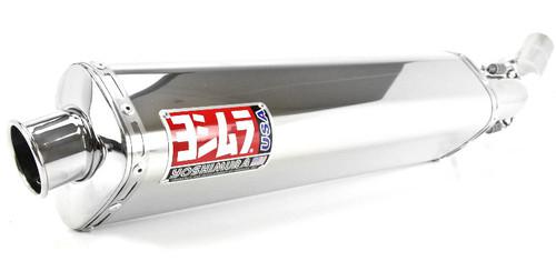 09-11 gsx-r1000 yoshimura trs tri-oval slip-on muffler - stainless steel 1118365