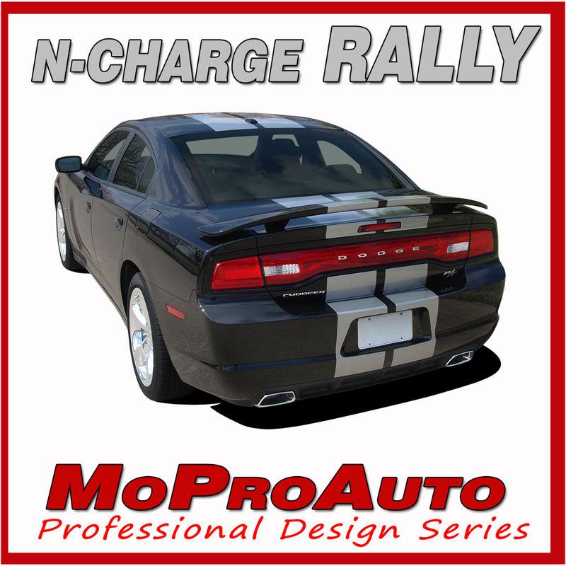 2013 rt pro grade dodge charger rally / racing stripes decals graphics vinyl 098