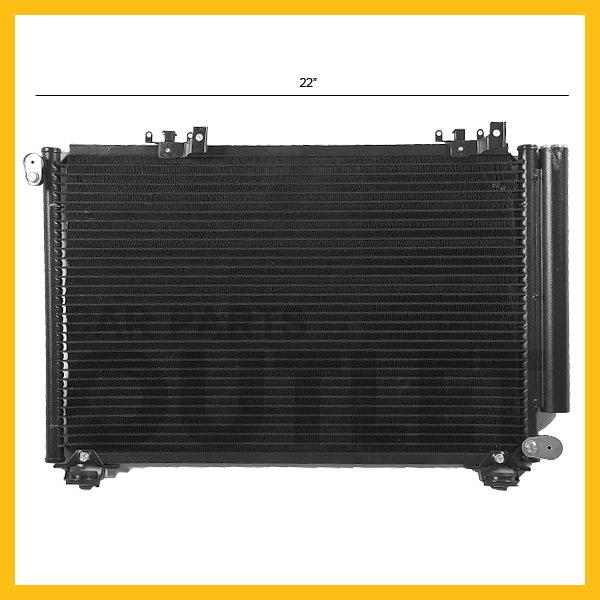 00-02 toyota echo air conditioning condenser to3030115 for 2/4dr a/c drier 4966
