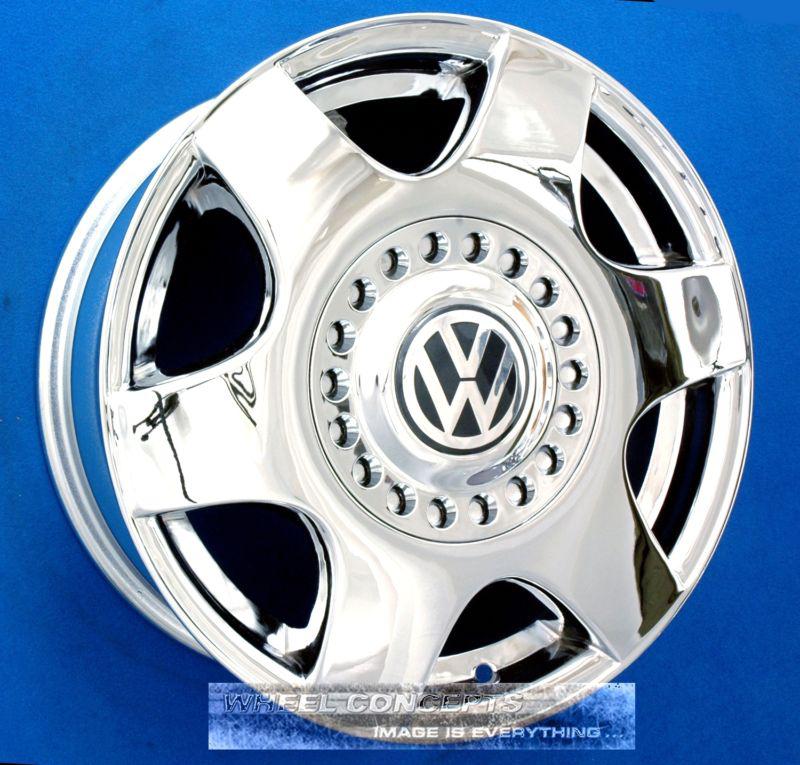 Volkswagon vw beetle 16 inch chrome wheels rims 16" oem new bug monte carlo