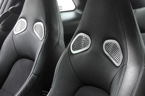 Acc 161012 - nissan gt-r perforated front seat trim 4 pcs interior accessories