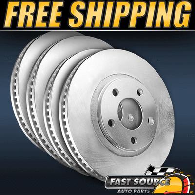 2 front and 2 rear premium blank oe quality replacement brake rotors f630119