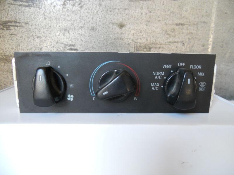 1994 ford f150 heater control w/ ac oem