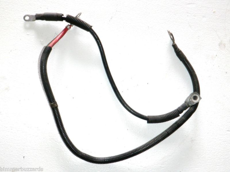 Bmw oem e34 starter positive negative power wire b+ cable cords alternator wires