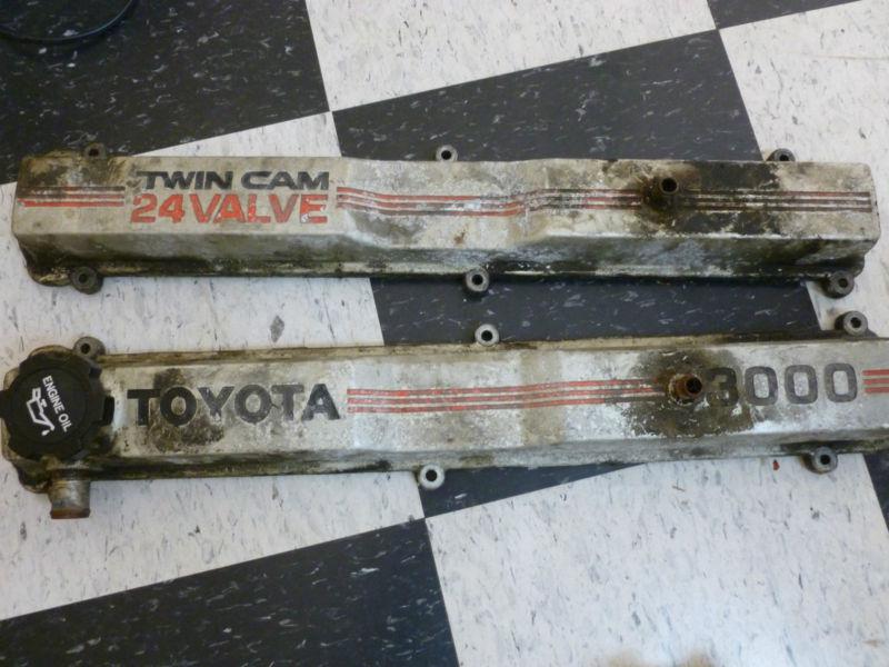 7mge 7mgte toyota 24 valve twin cam 3000 engine valve covers