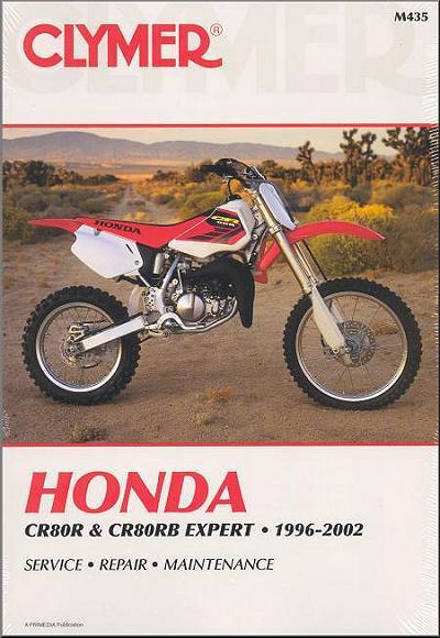 Honda cr80r, cr80rb expert repair manual 1996-2002