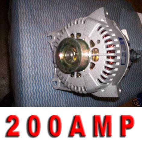 New ford mustang 200 high amp alternator with dohc 96 1997 1998 1999 2000 4.6l
