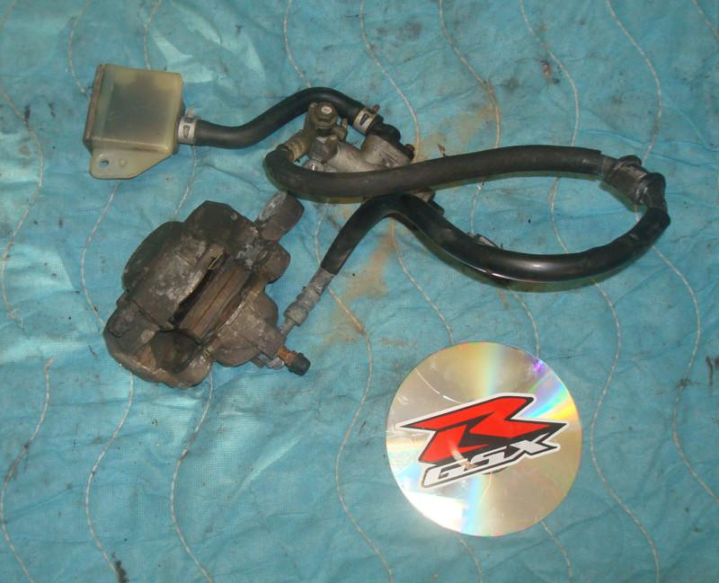 1997 srad gsxr 750 rear brake caliper master & pads 96 98 99 suzuki gsxr750 600