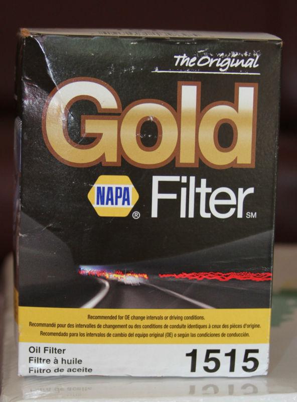 The original gold napa spin-on lube oil filter 1515 
