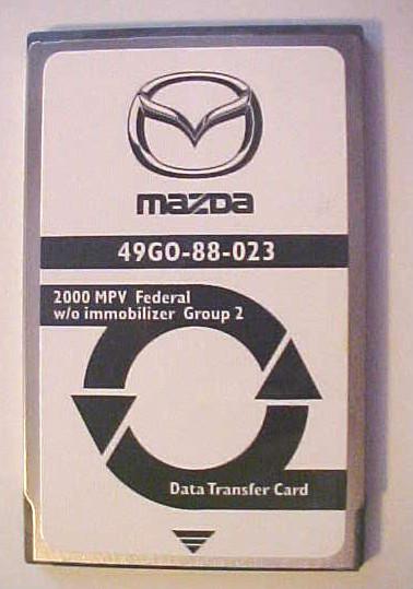 Mazda data transfer card for a new generation star tester 49-go-88-023