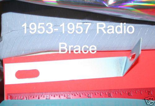 Corvette  1954 1955 1956 1957 radio bracket brace dash