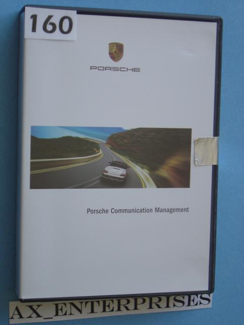 Porsche pcm 3.0 navigation cd # 2 for west + central u.s.& canada map © 08.2004