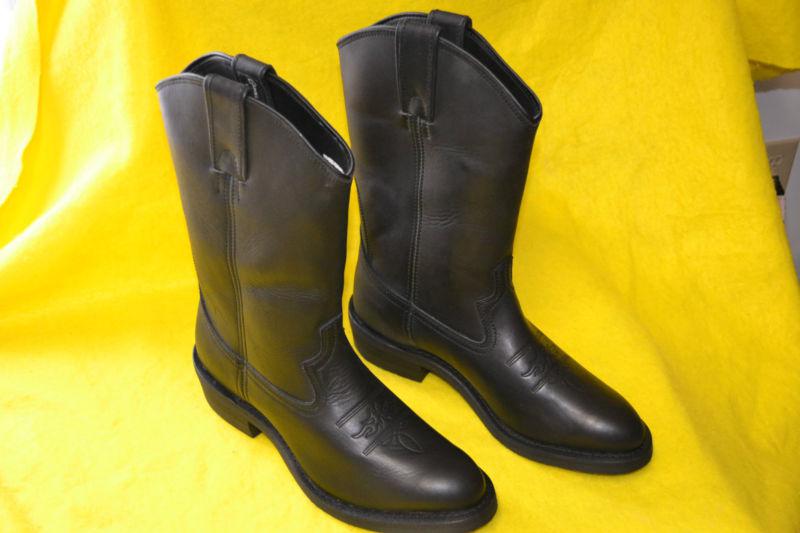 Men’s milwaukee leather motorcycle riding boots 11.5d