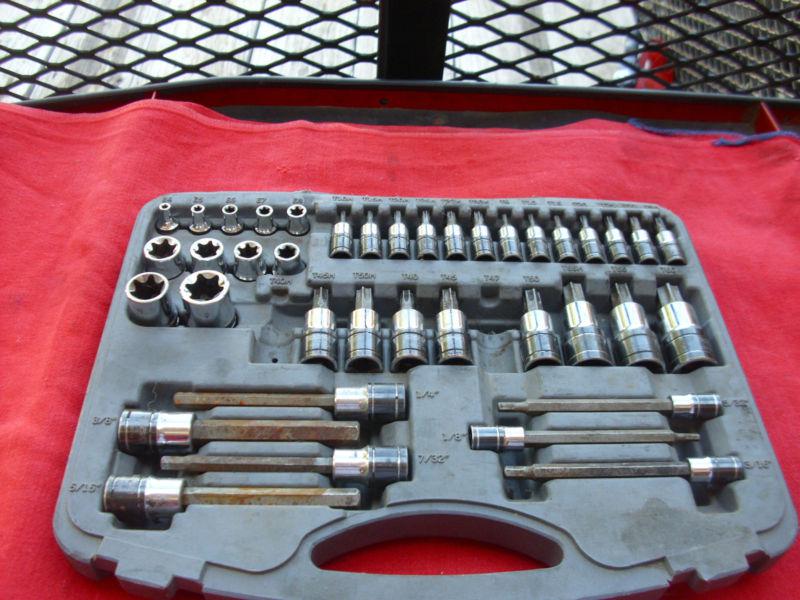 Matco tools 1/4" silver eagle socket bit set (see descriptive)