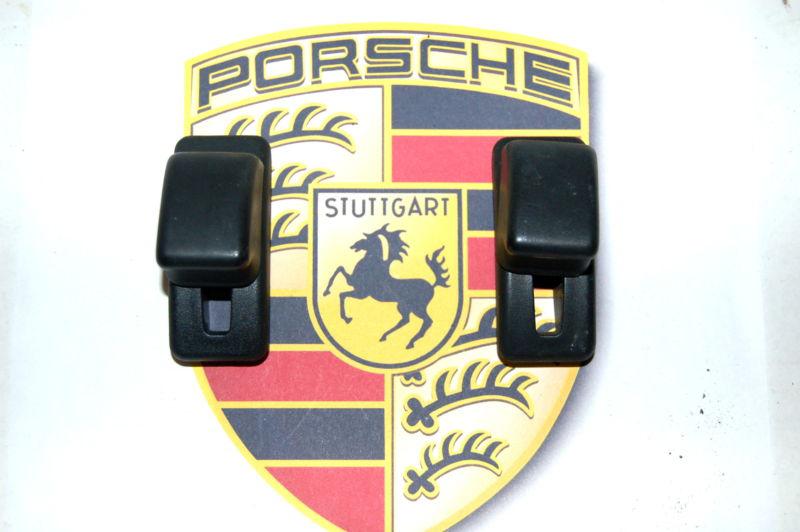 Porsche - 924 928 944 951 968 gts turbo - seatback release knob & trim - pair!