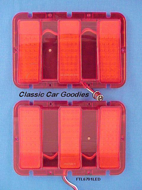 1967-1968 ford mustang 84 led tail light inserts (2)