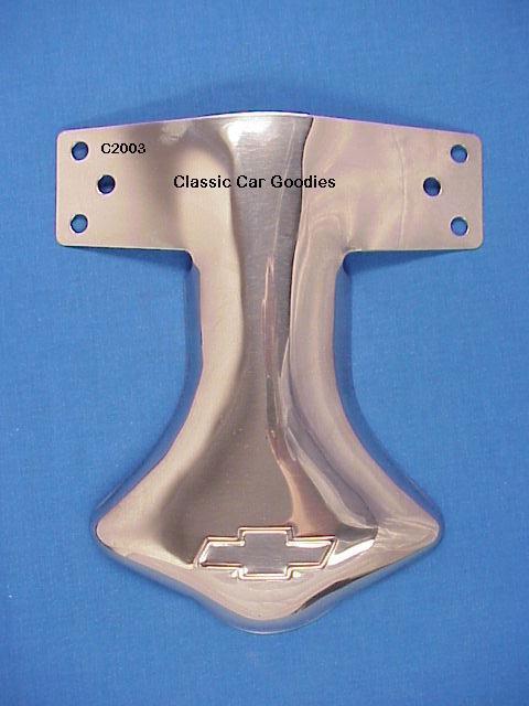 Exhaust deflector "bowtie" ss chevy 1939 1940 1941 1942