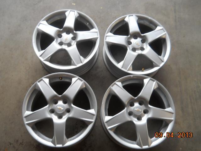 4- 17x6.5 gm oem aluminum wheels t/o's