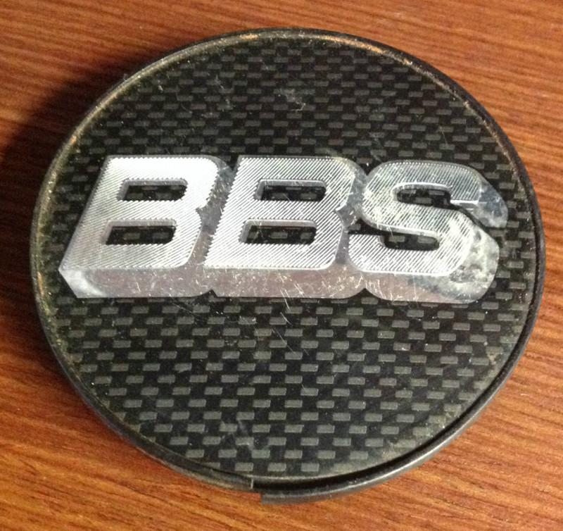 Bbs black carbon fiber chrome logo wheel center cap 09.24.467 made germany