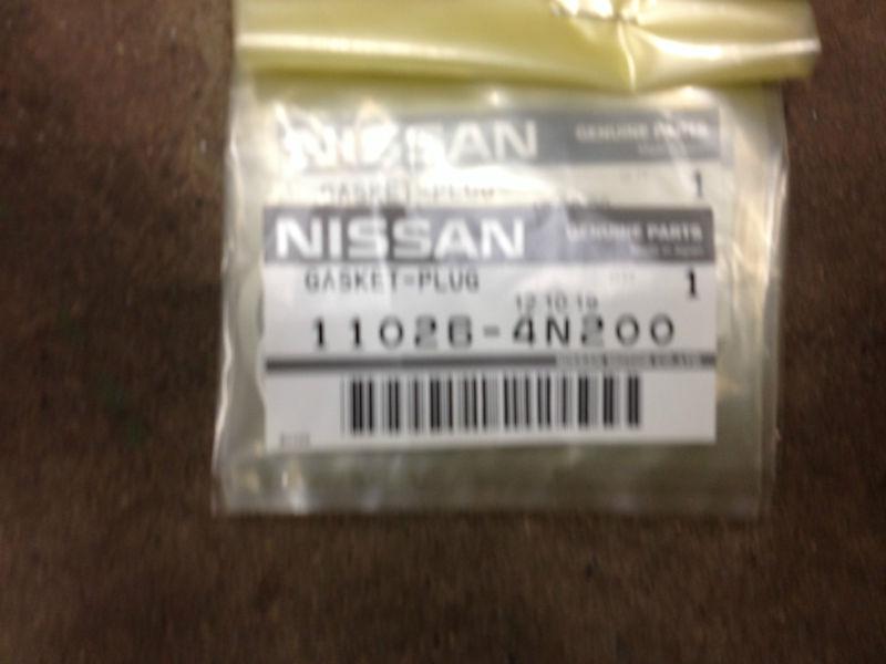 Lot of 4 genuine nissan differential crush washers metal o ring 11026-4n200
