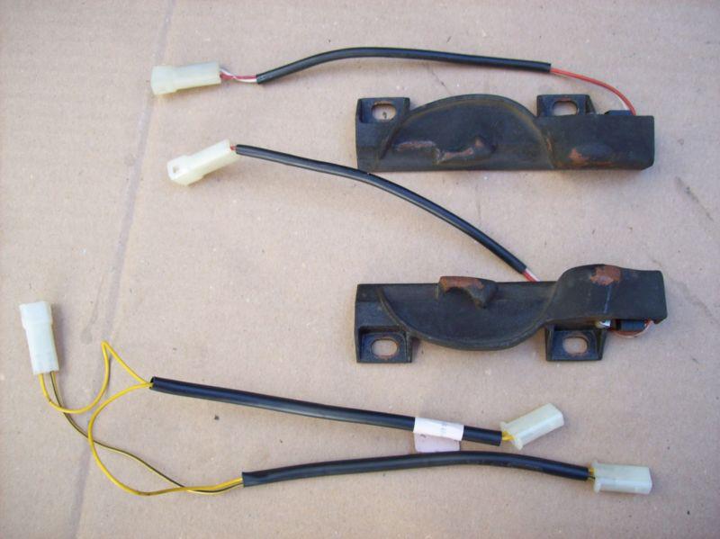 Porsche 968 944 s2 cabriolet - convertible hinges, brackets & micro-switches