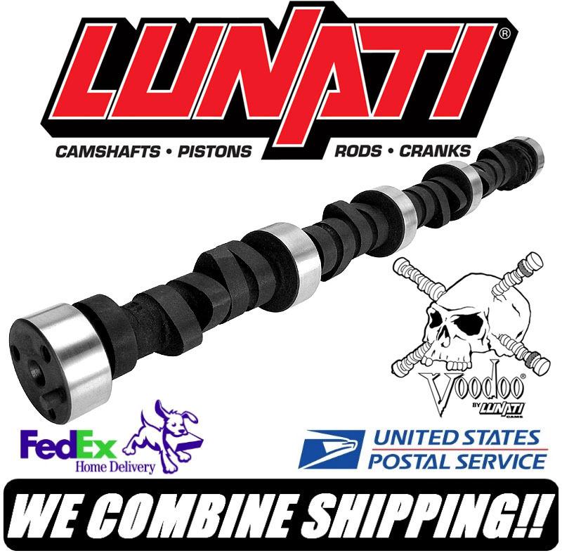 Lunati voodoo sbc chevy 327 350 400 hyd cam camshaft 504/525 276/284 #10120704