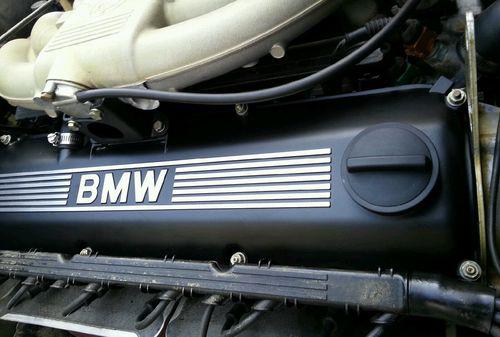 Bmw e30 m20 325i 325is engine motor valve cover powder coated flat black 