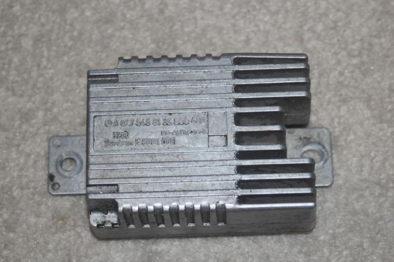 Mercedes auxilary fan control resistor - 027 543 81 32 - r170 radiator relay