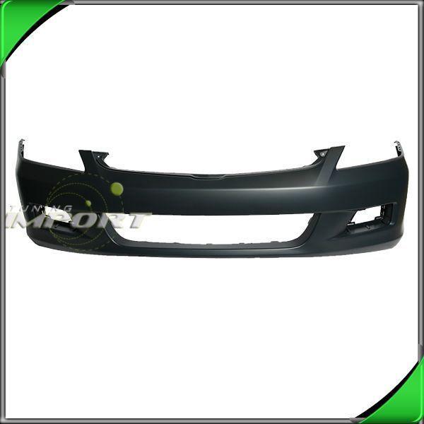 06-07 accord 4dr front bumper cover replacement abs plastic primed paint-ready