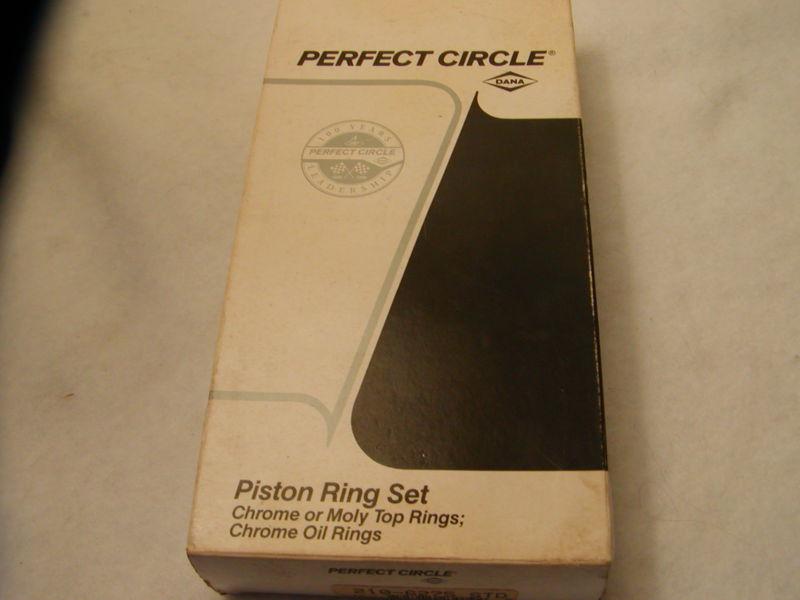 Perfect circle moly piston rings 4" standard chevrolet 350 327 etc.