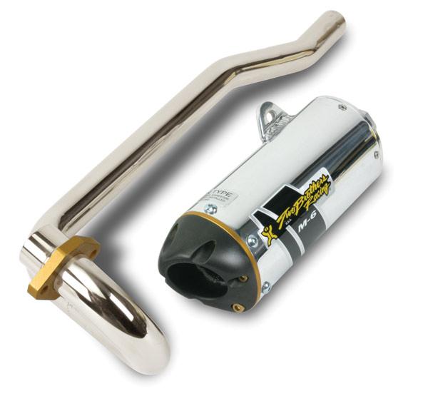 Two brothers  m-6 kfx90  07-10 full system exhaust  aluminum