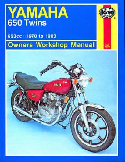 1970-1983 yamaha xs tx 650 xs650 twin repair manual